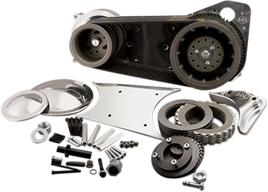 3" Electric Start 8 mm Belt Drive with Lockup Clutch
