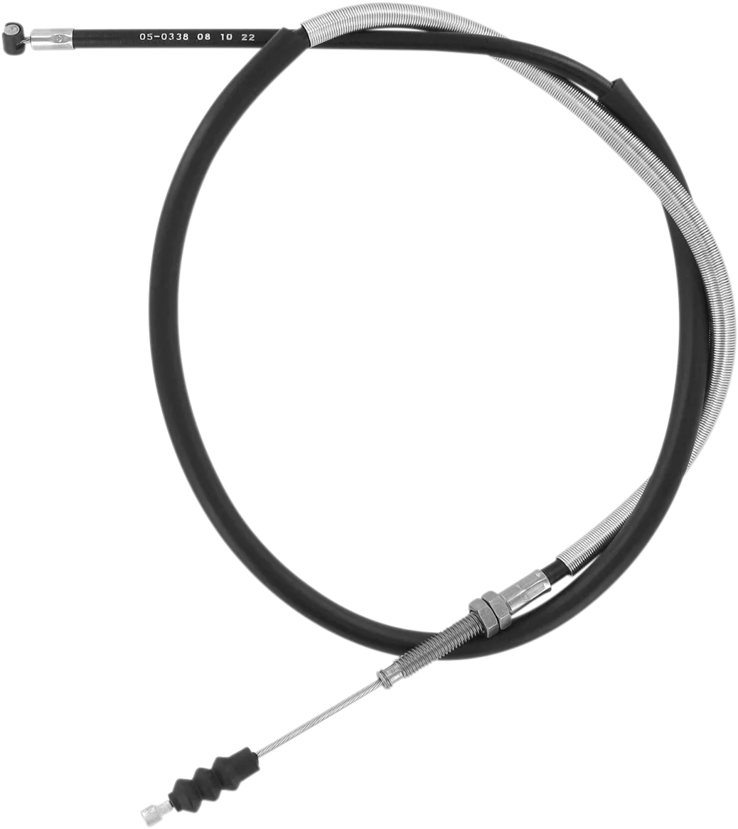 Black Vinyl Clutch Cable