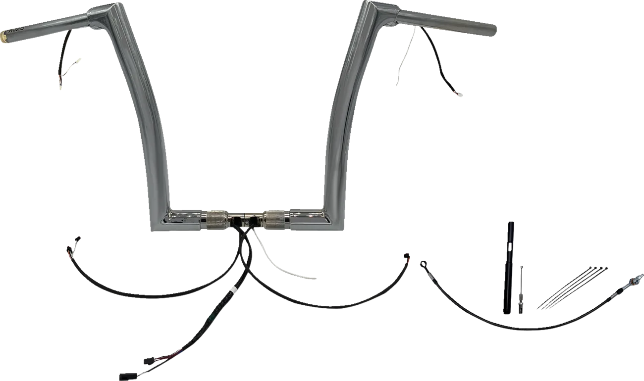 EZ Install Wired 1-1/2" Flat Top Handlebar Kit