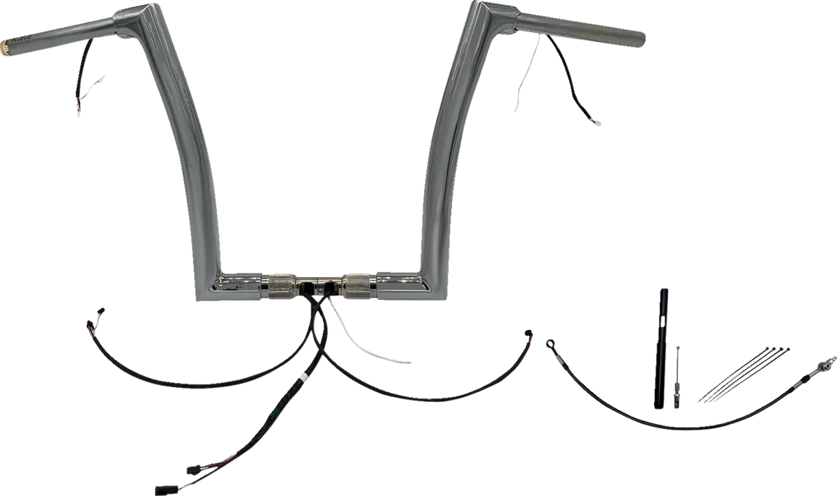 EZ Install Wired 1-1/2" Flat Top Handlebar Kit
