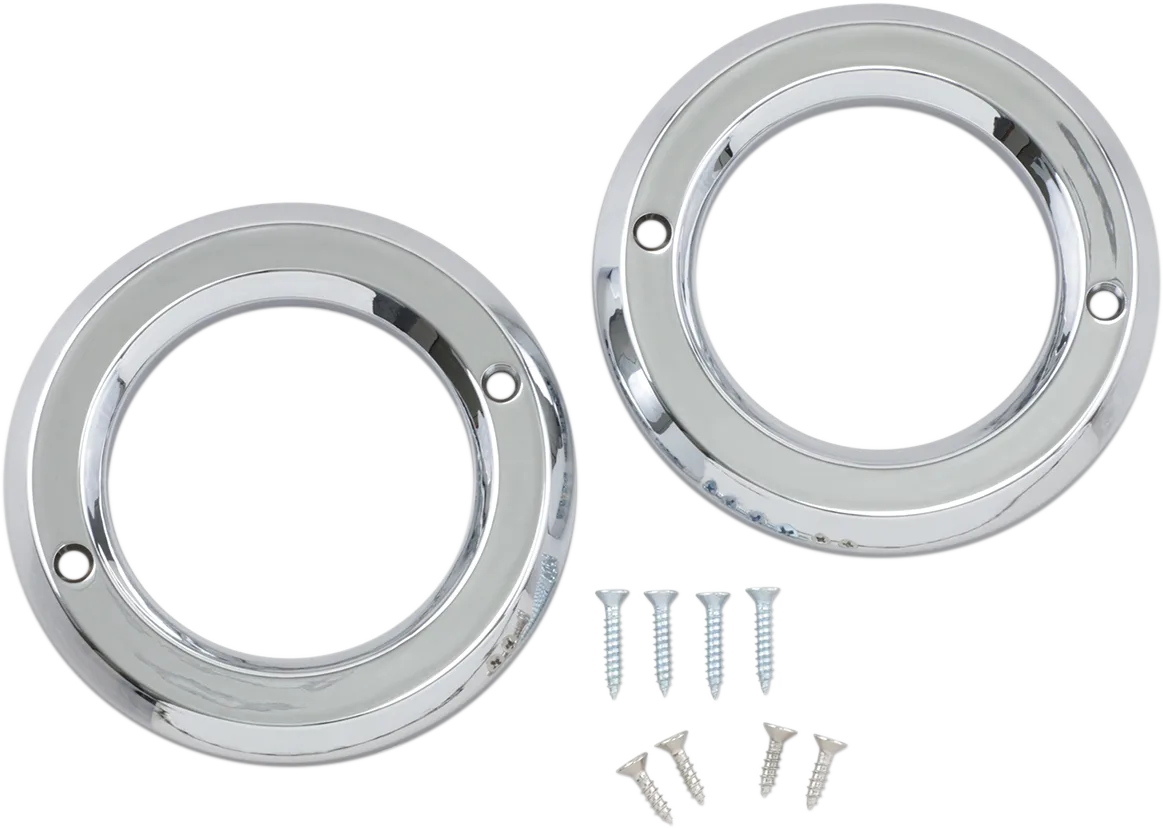 Chrome Accent Rings for Trax Fog Lights
