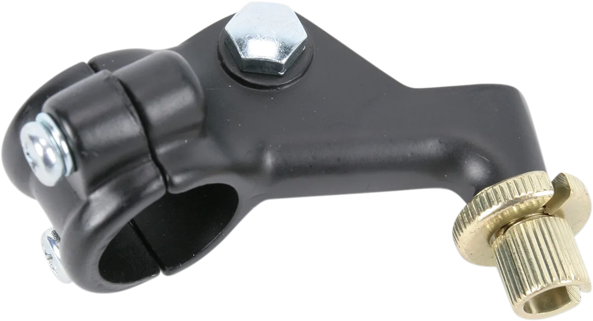Two-Piece Black Lever Holder