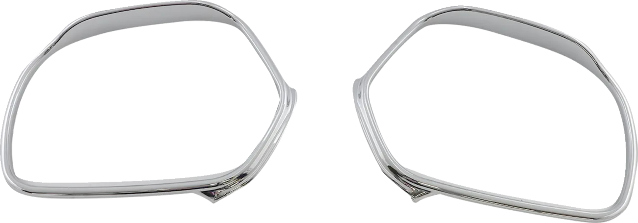 Visored Mirror Trim