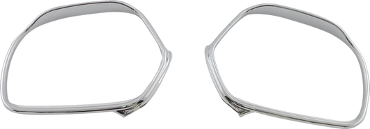 Visored Mirror Trim