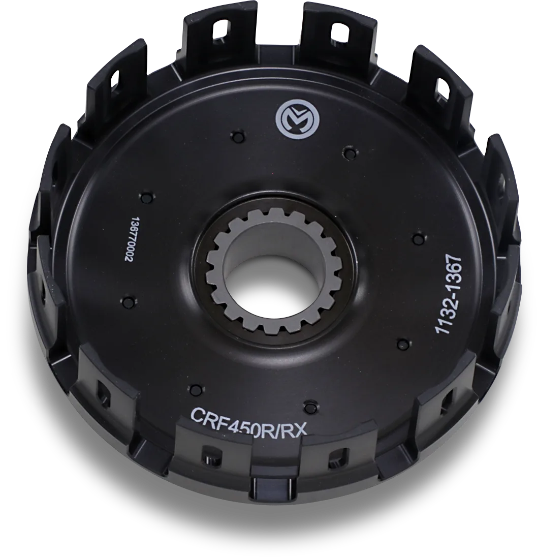Billet Clutch Basket with Kickstart Gear