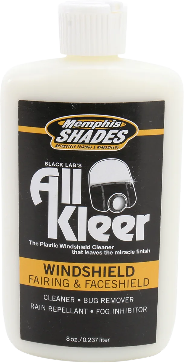 All Kleer Windshield/Fairing/Faceshield Cleaner