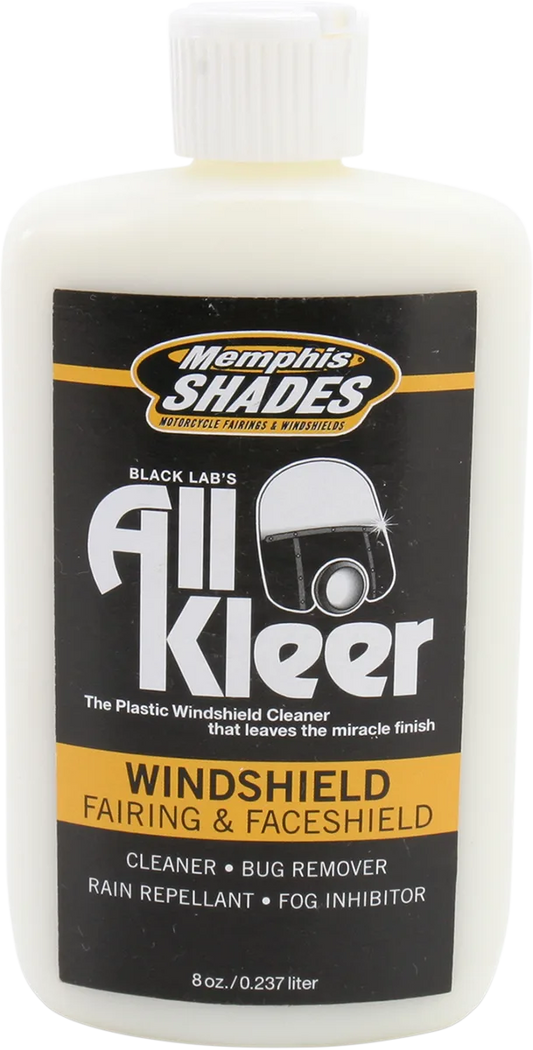 All Kleer Windshield/Fairing/Faceshield Cleaner