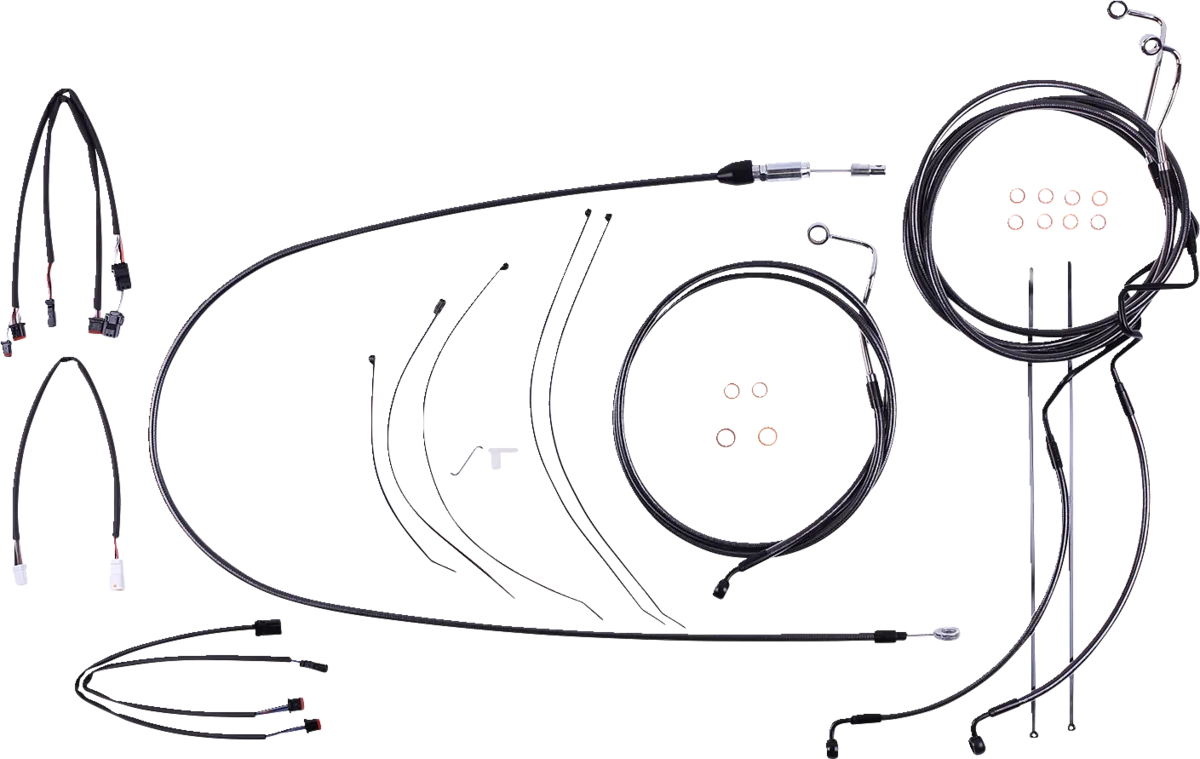 Black Pearl™ Designer Handlebar Installation Kit