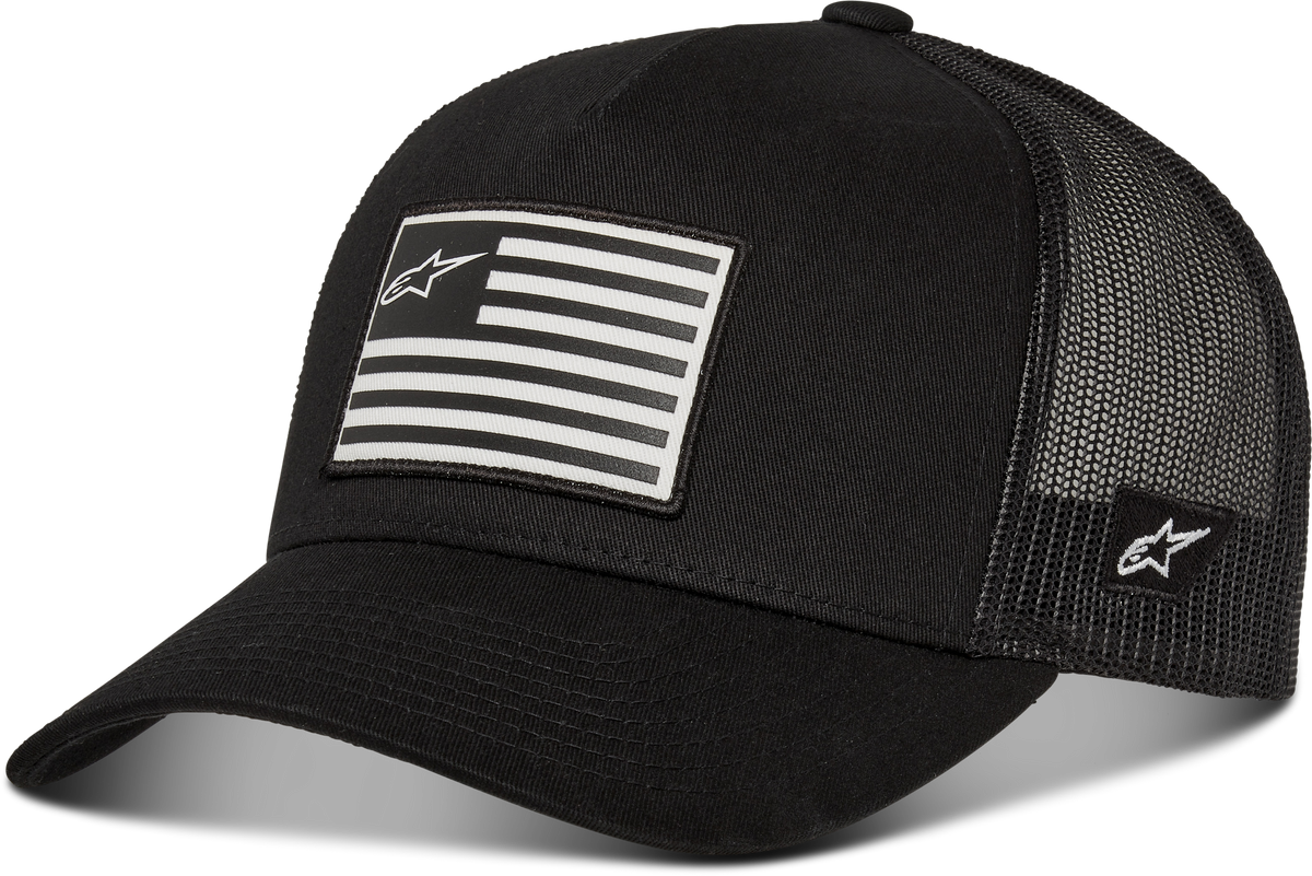 Flag Flat Trucker Hat