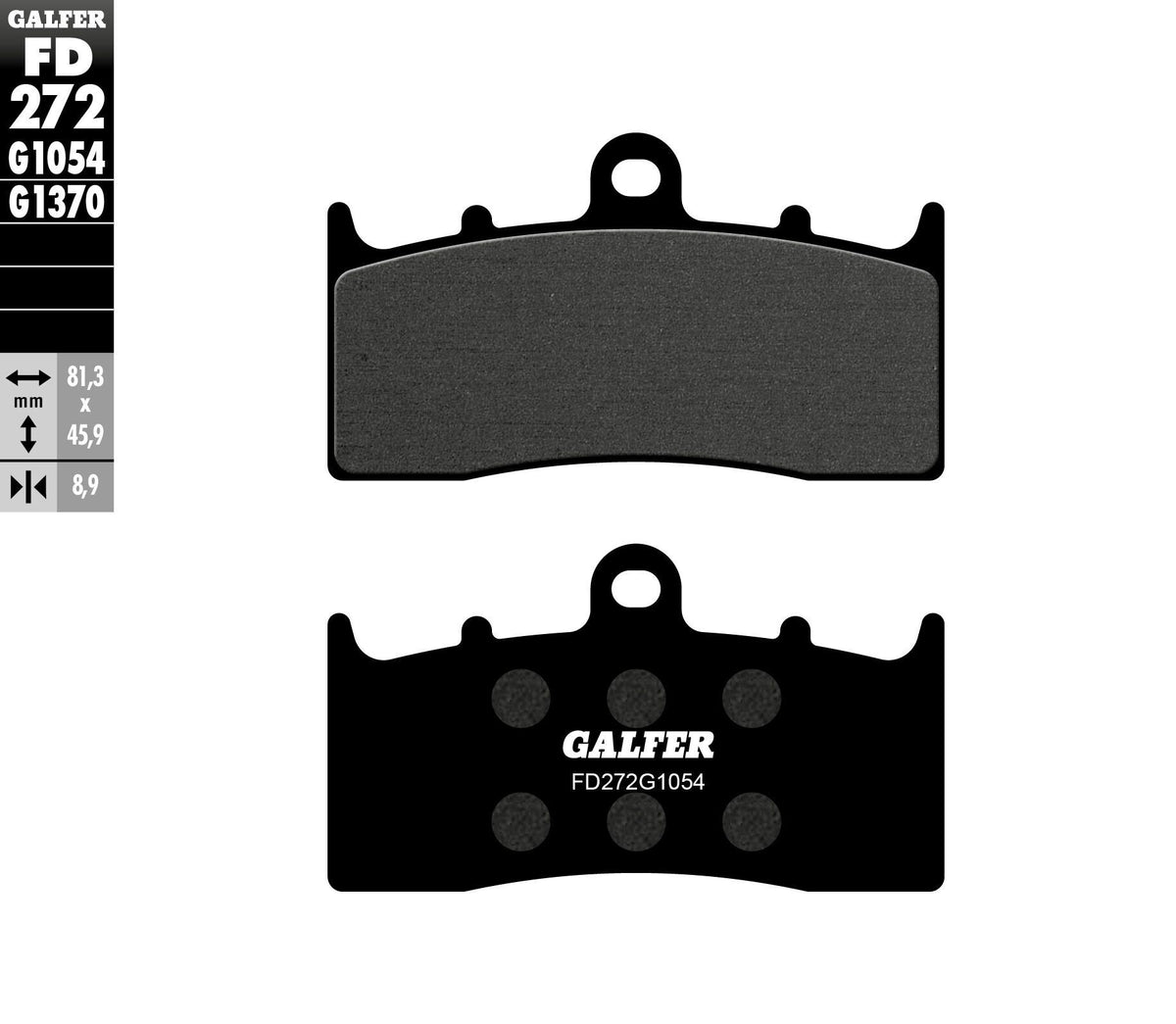 G-Semi-Metallic Brake Pads