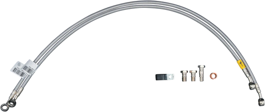 2 LINE FRONT BRAKE LINE KIT