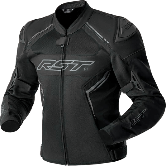 S1 D3O MESH LADIES JACKET BLACK TEXTILE SM