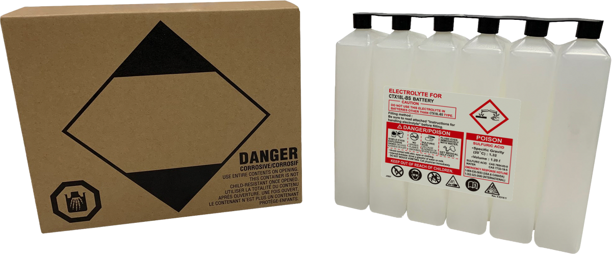 Sealed Battery Electrolyte Pack