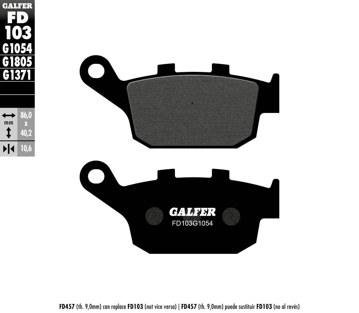 G-Semi-Metallic Brake Pads
