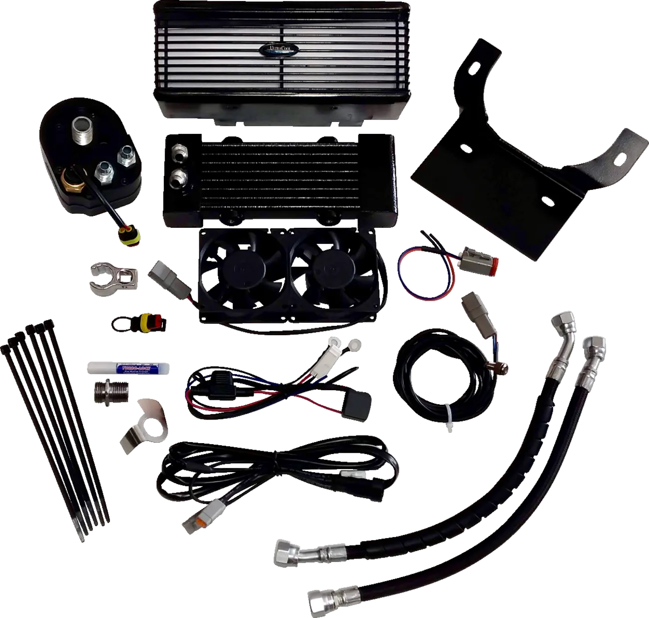 3.0 Below Regulator Mount Oil Cooler with Fan Kit