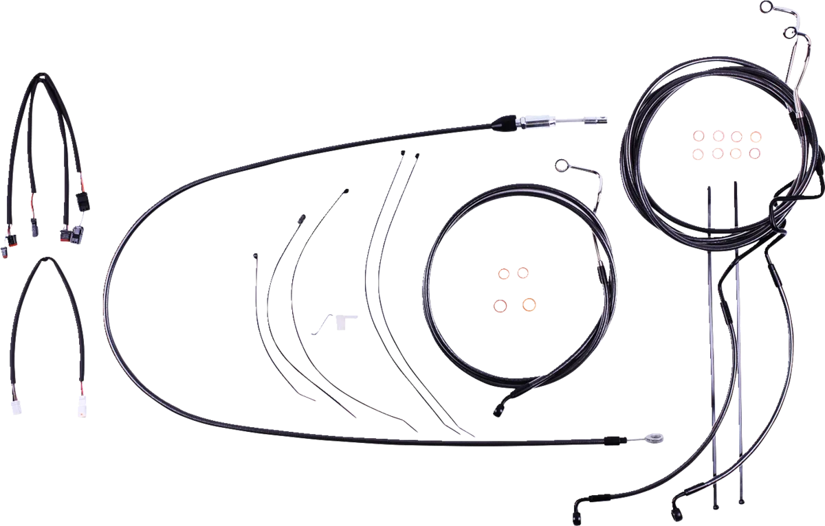 Black Pearl™ Designer Handlebar Installation Kit