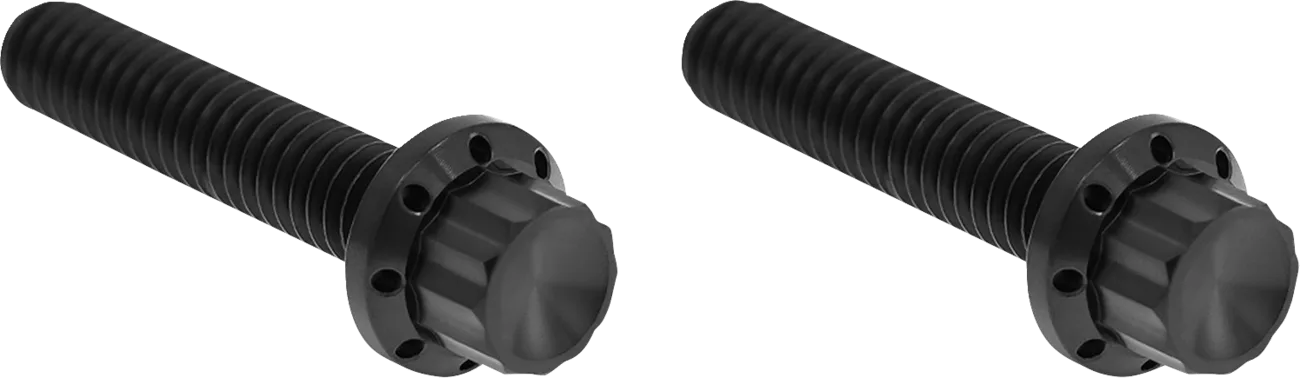 Transmission Side Cover Titanium 12-Point Bolt Cover