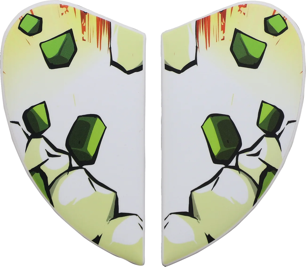 Airform™ Helmet Side Plates — Grenadier