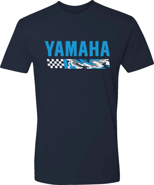 Yamaha Racing Camo Logo T-Shirt