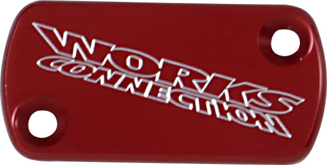 Anodized Billet Aluminum Front Brake Reservoir Cover