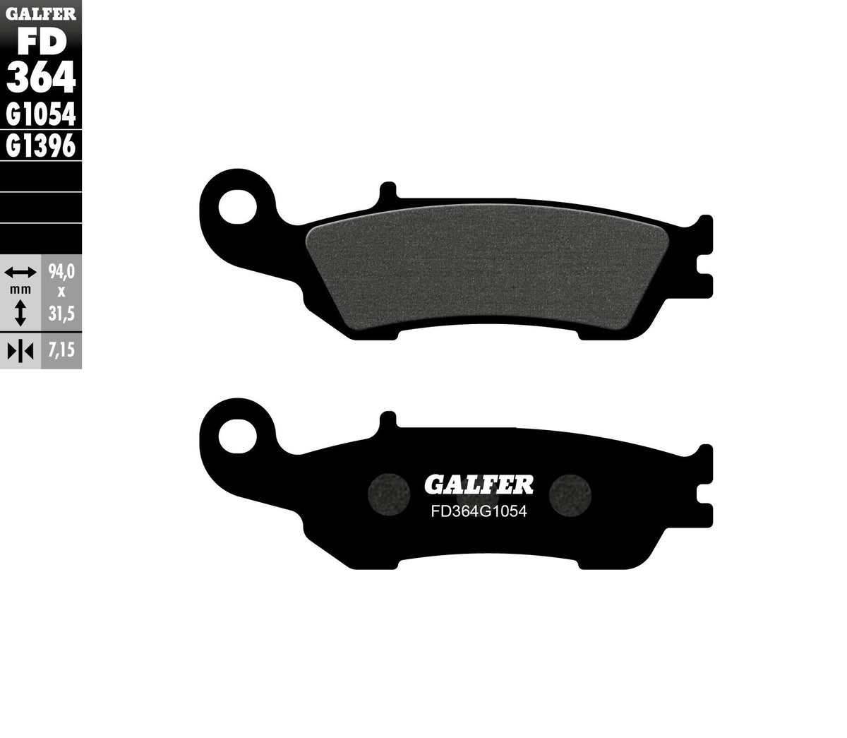 G-Semi-Metallic Brake Pads
