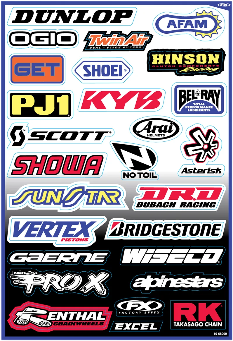 Sponsor Sticker Kit