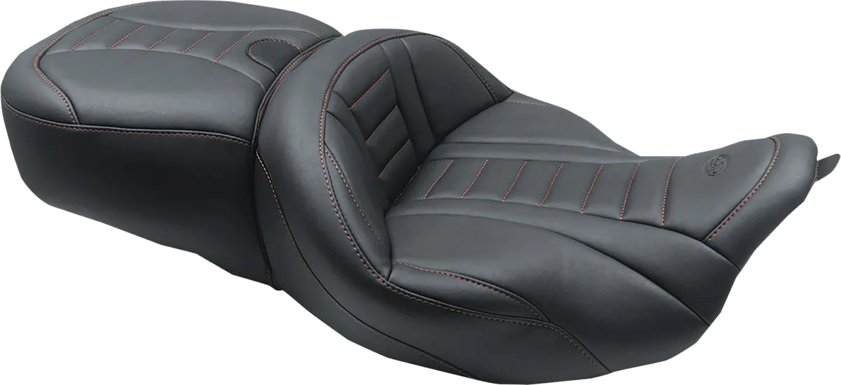One-Piece Deluxe Touring Seat with Removable Backrest Option