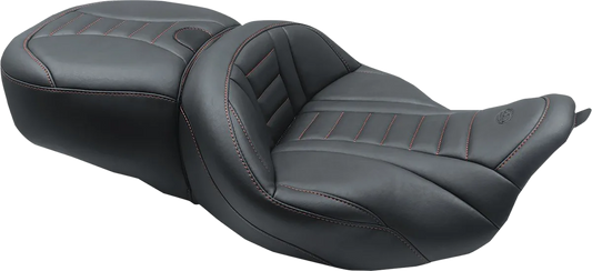 One-Piece Deluxe Touring Seat with Removable Backrest Option