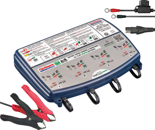 OptiMate™ Lithium Quad Bank Charger and Maintainer