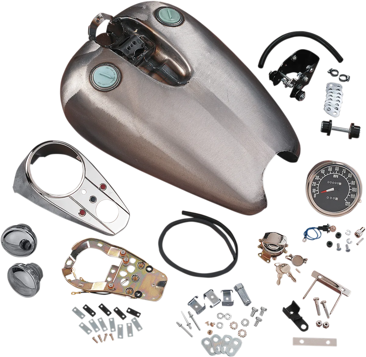 Extended Dash-Style Rubber-Mount Quickbob® Tank Kit