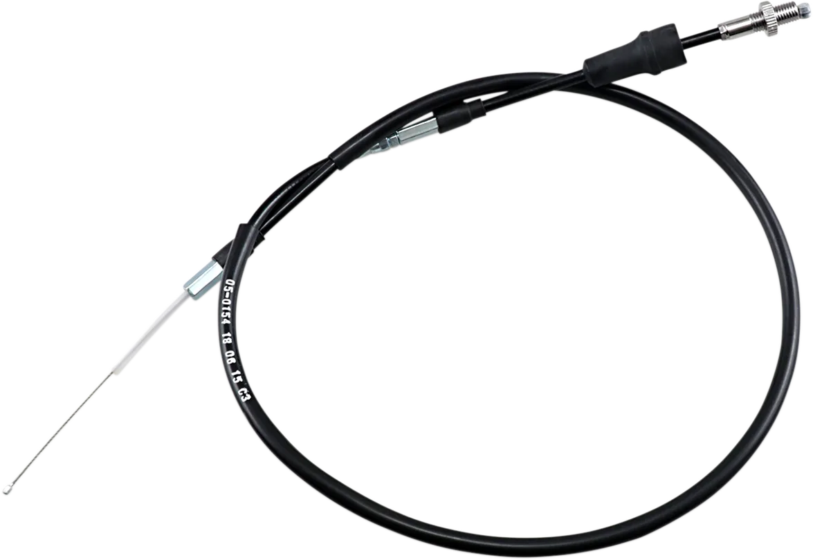 Black Vinyl Throttle Cable