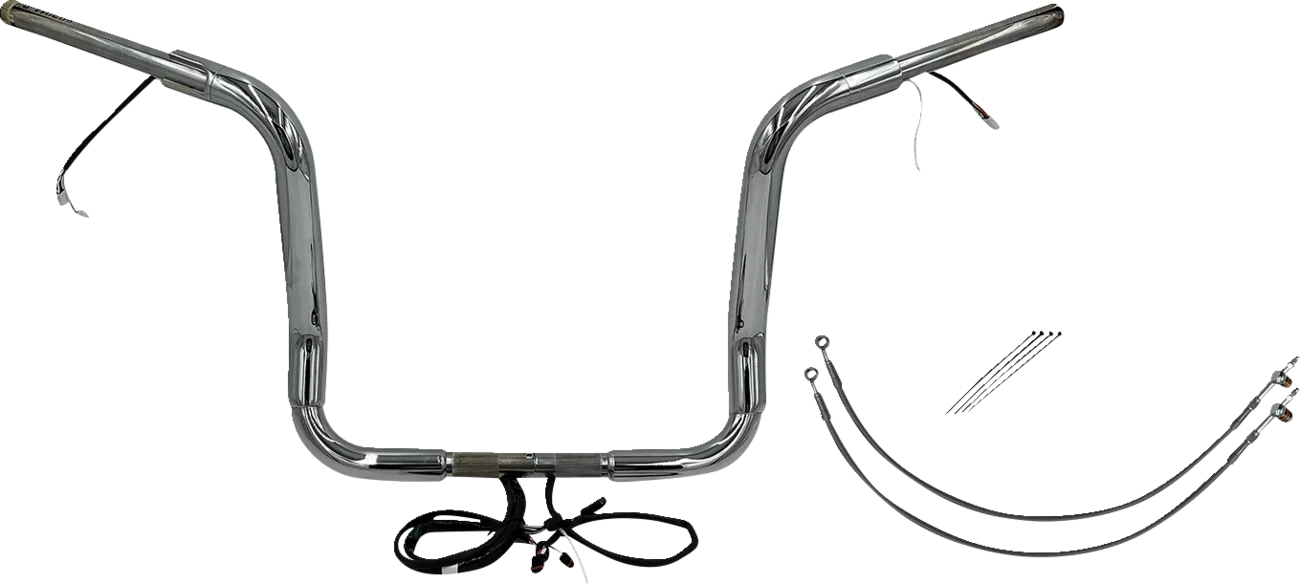 EZ Install Wired 1-1/2" Round Top Handlebar Kit