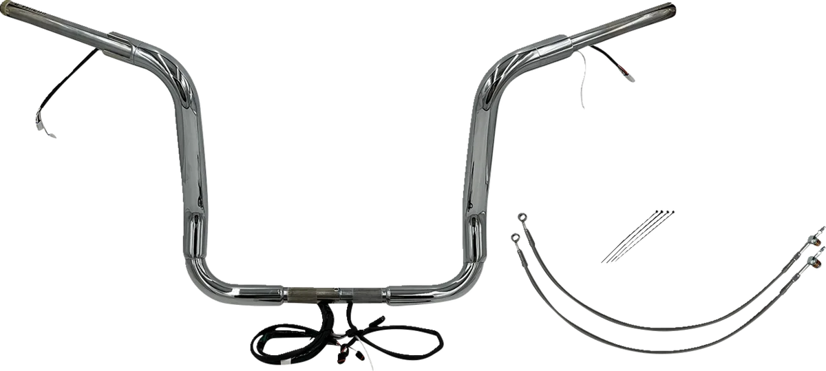 EZ Install Wired 1-1/2" Round Top Handlebar Kit