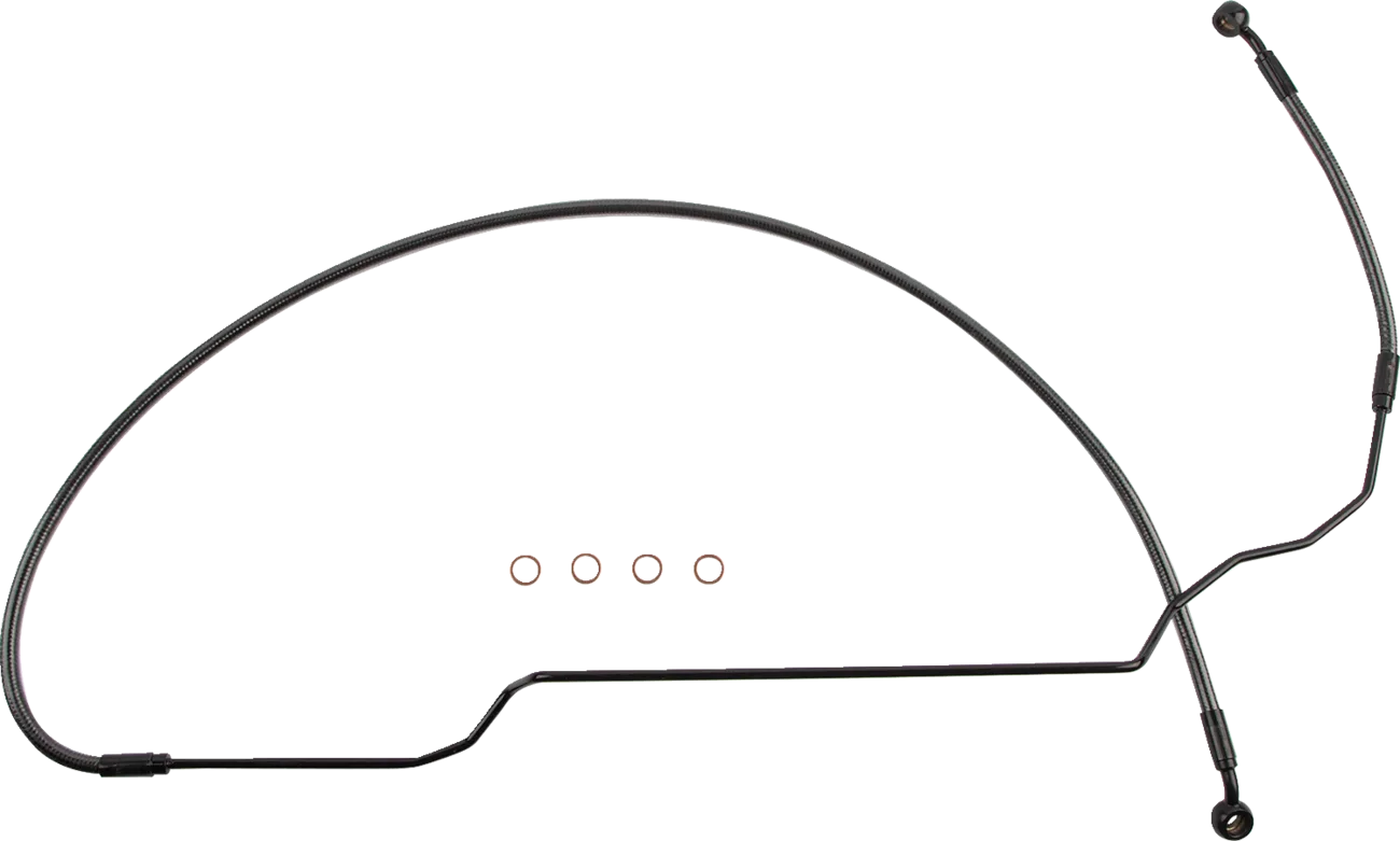 Braided Front Brake Line