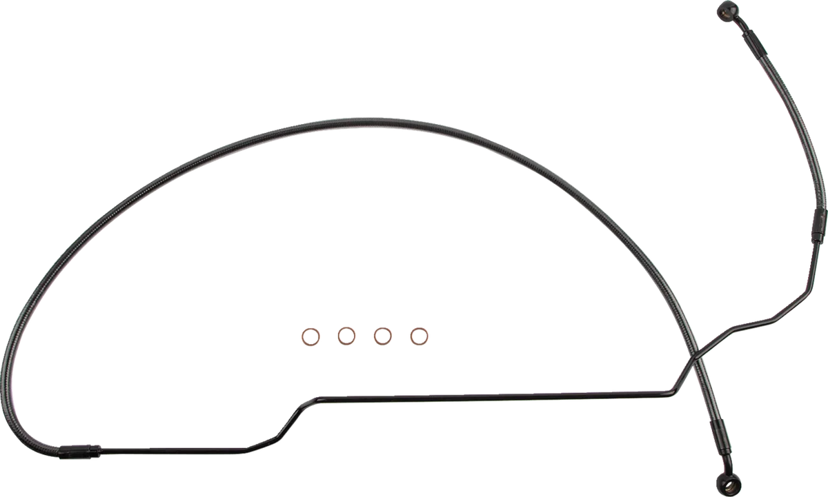 Braided Front Brake Line