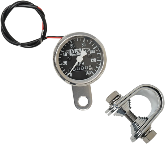 1-7/8" 140 MPH Mini Mechanical Speedometer