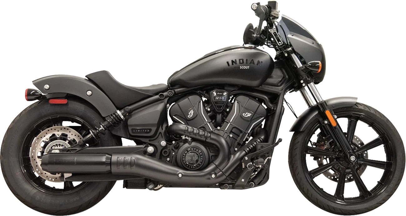 4" Slip-On Muffler with Billet End Cap