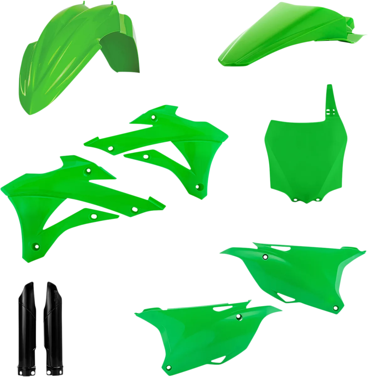 Full Replacement Plastic Kit For Kawasaki
