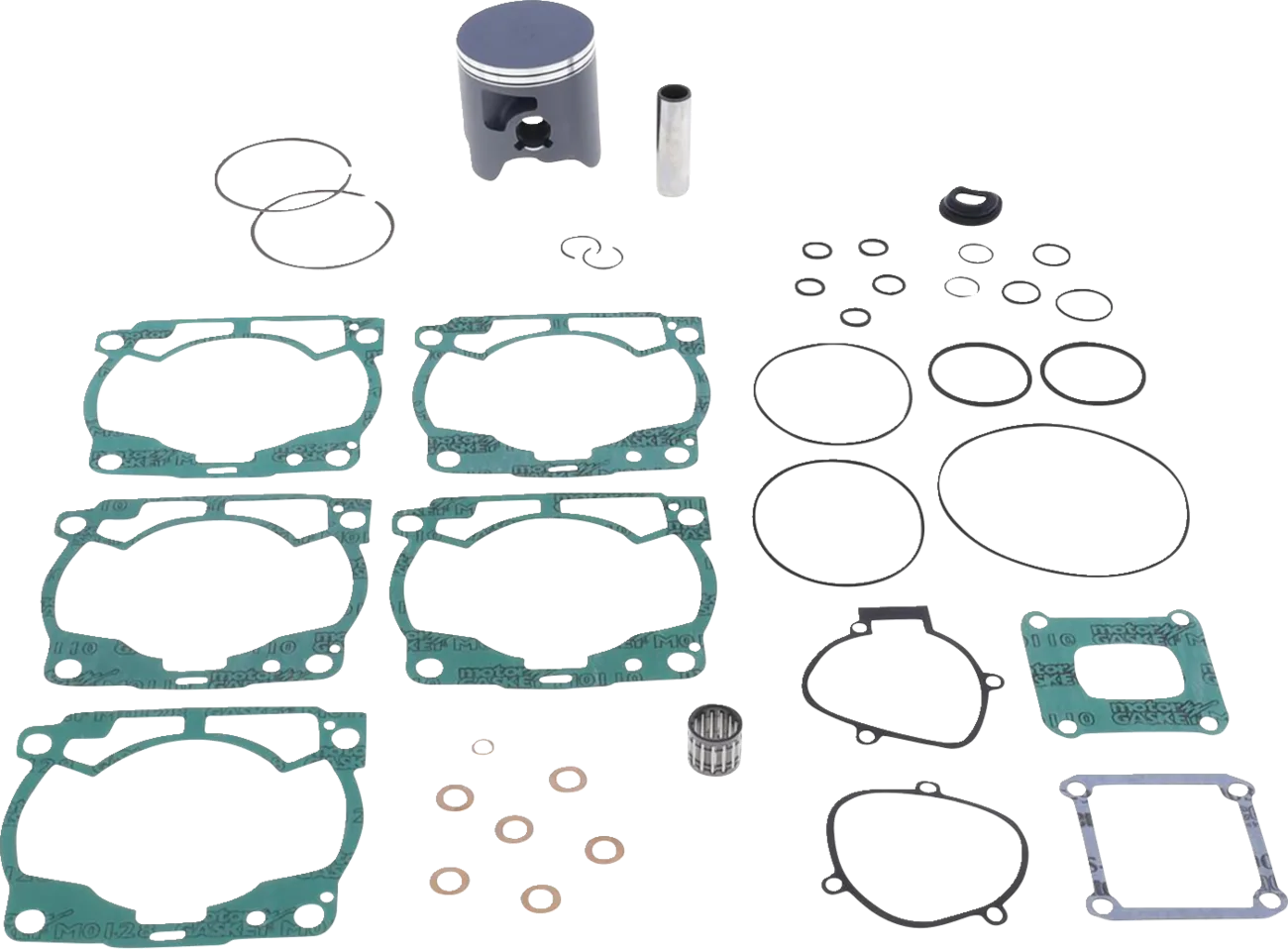 Piston Kit with Gaskets for 2-Strokes