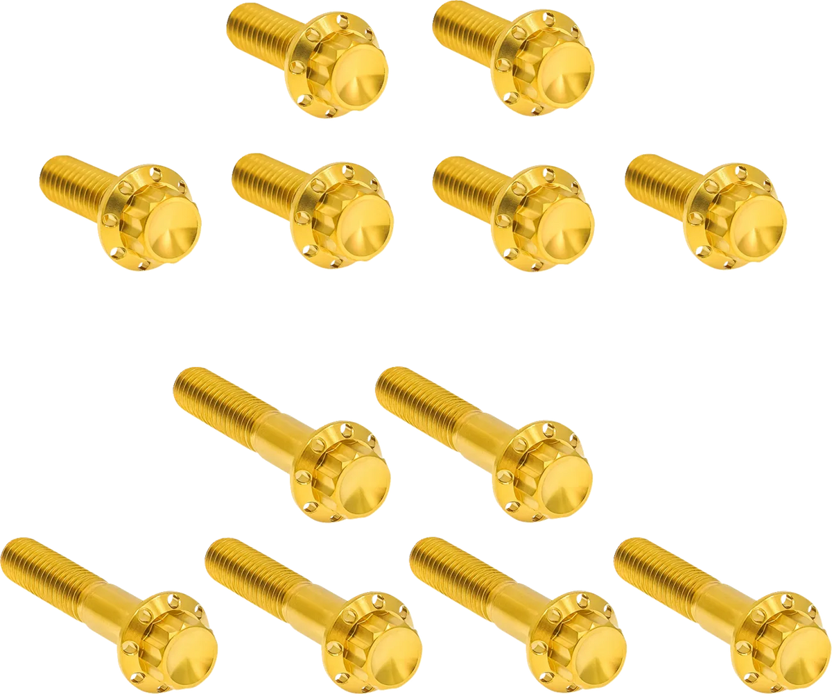 Rocker Box 12-Point Titanium Bolt Kit