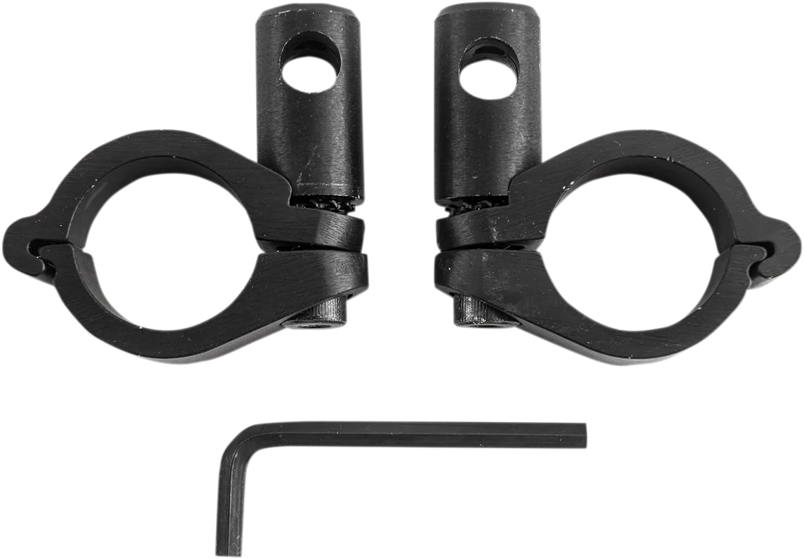 Replacement Round Windshield Handlebar Clamp Kit