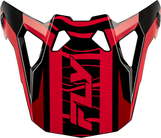 FORMULA CP CHARGE VISOR BLACK/RED YL-LG