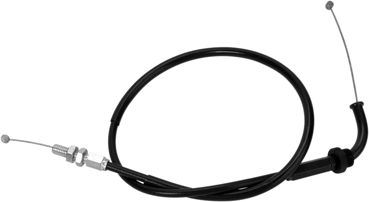 Black Vinyl Throttle Cable