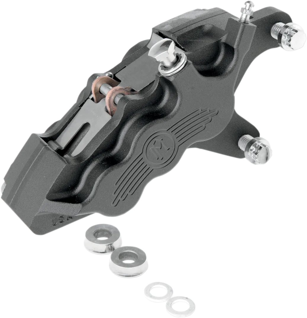 Six-Piston Differential-Bore Front Caliper