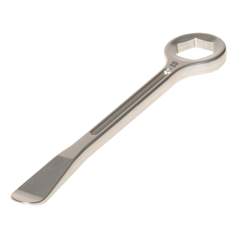 Spoon and Spanner End Tire Lever