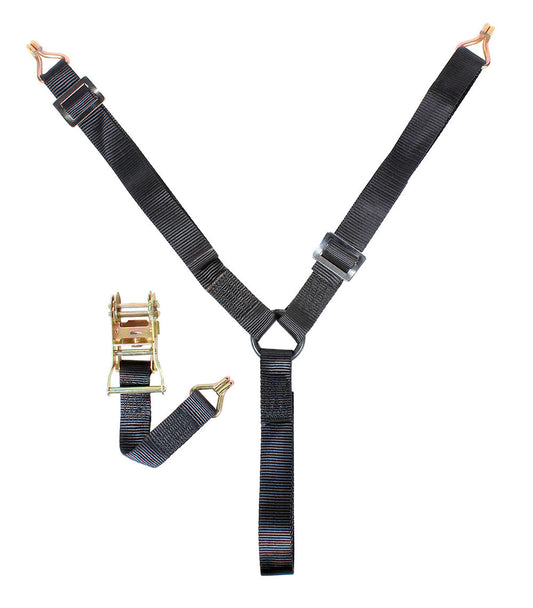 Ratcheting Y-Strap