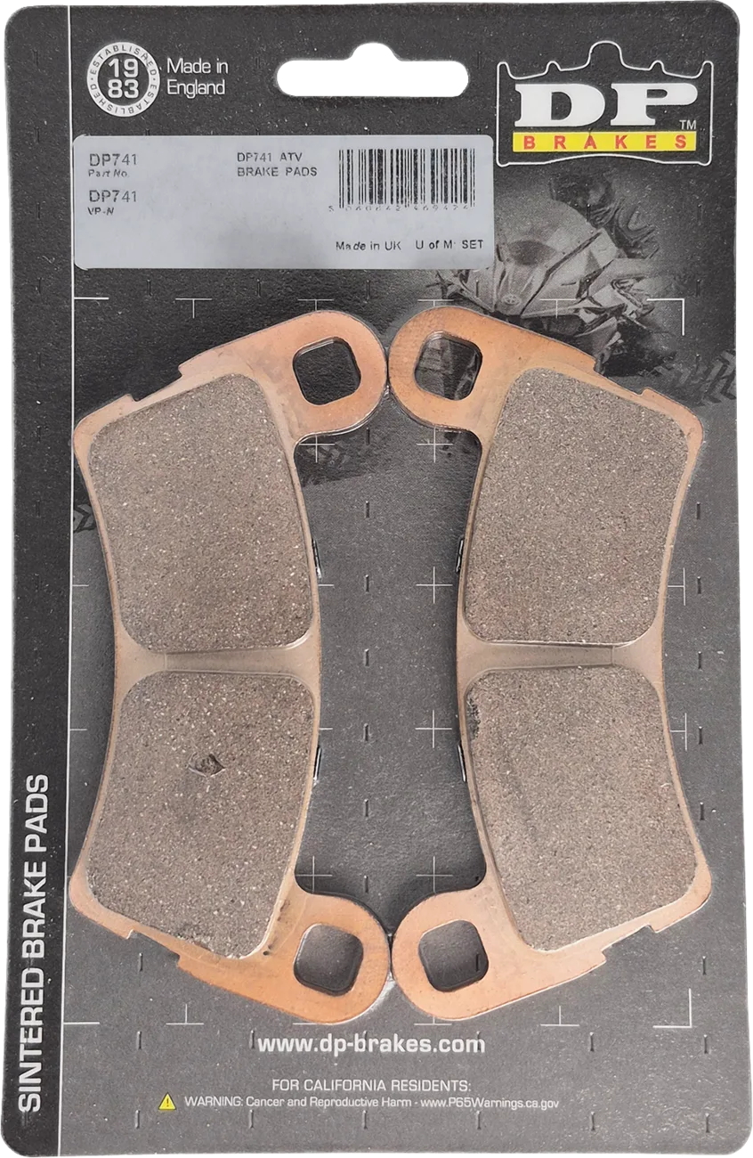 ATV/UTV Sintered Metal Brake Pads