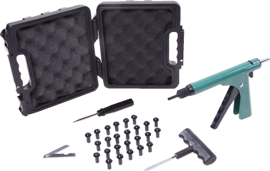 Deluxe Model Tubeless Tire Plugger Kit