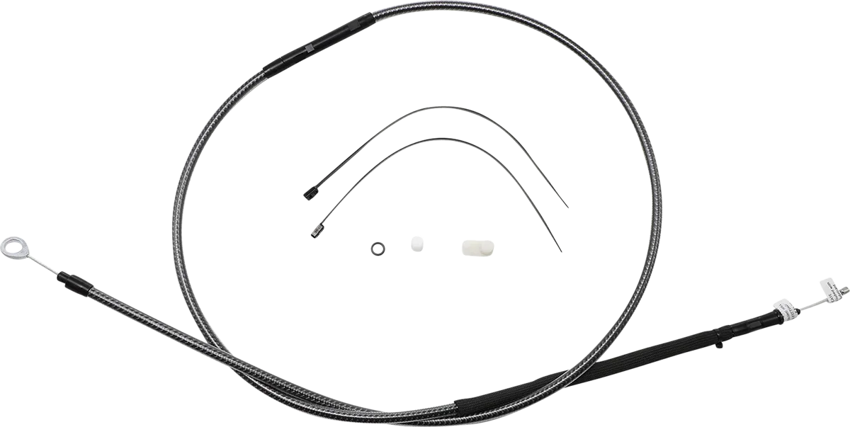 High-Efficiency Polished KARBONFIBR Clutch Cable
