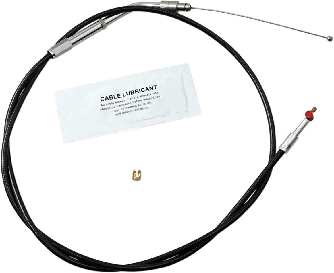 Black Vinyl Throttle/Idle Cable